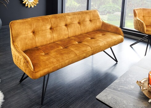 Pink EUPHORIA kollane, 156x58xH84 cm