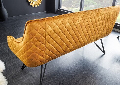 Pink EUPHORIA kollane, 156x58xH84 cm