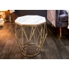 Diivanilaud DIAMOND valge marmor, 42x42xH50 cm