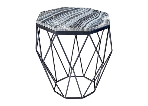 Diivanilaud DIAMOND marmor, 42x42xH50 cm