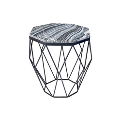 Diivanilaud DIAMOND marmor, 42x42xH50 cm