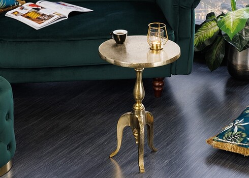 Abilaud SAVOY kuldne, 35x35xH55 cm