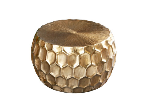 Diivanilaud ORIENT kuldne, 70x70xH40 cm