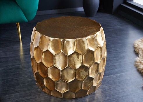 Diivanilaud ORIENT kuldne, 55x55xH45 cm