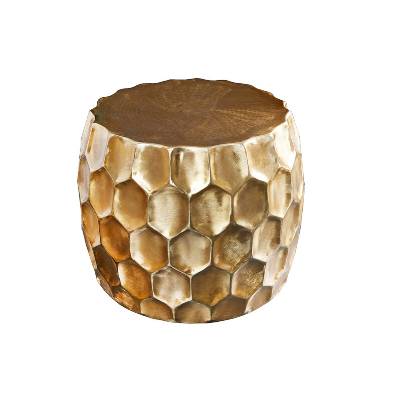 Diivanilaud ORIENT kuldne, 55x55xH45 cm