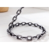 Abilaud CHAIN hõbedane, 33x33xH55 cm