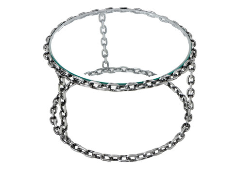 Diivanilaud CHAIN hõbedane, 65x65xH40 cm