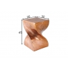 Abilaud TWIST vask, 30x30xH45 cm