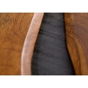 Diivanilaud AMAZONAS pruun / must, 110x60xH40 cm
