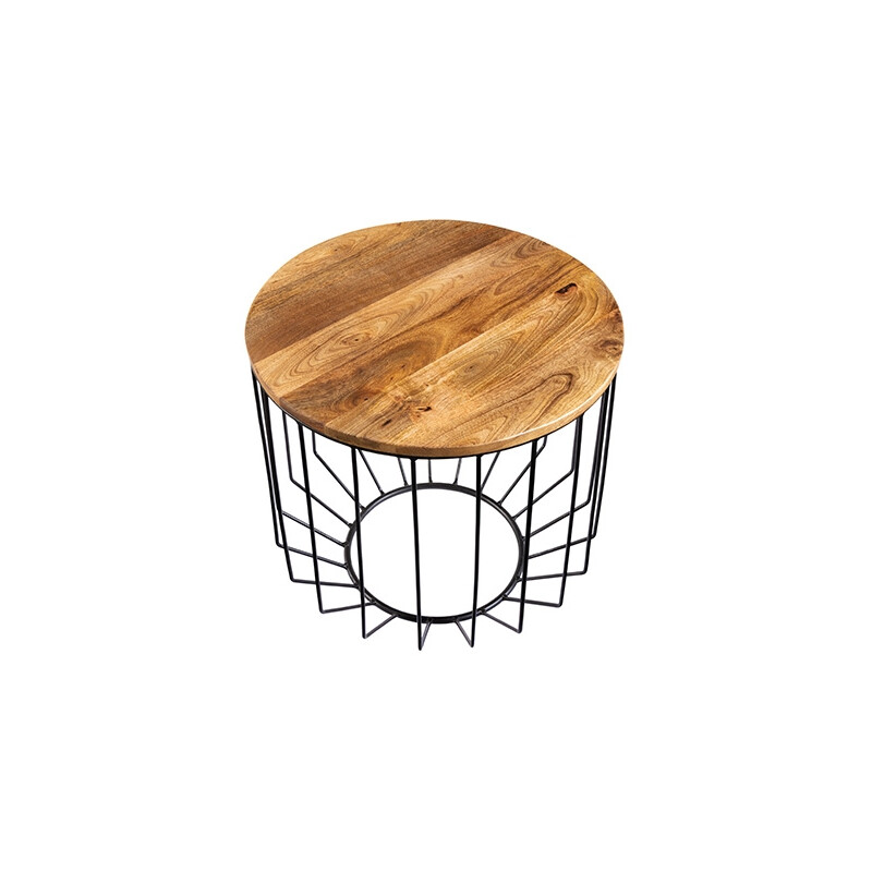 Diivanilaud FACTORY LOFT mango, D50xH49 cm