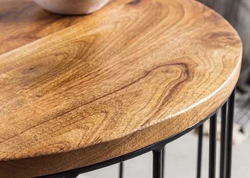 Diivanilaud FACTORY LOFT mango, D50xH49 cm