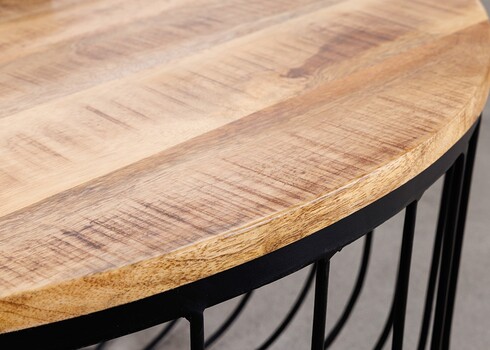 Diivanilaudade komplekt FACTORY LOFT mango, 2 tk