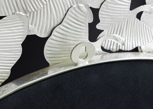 Seinapeegel GINKO hõbe / kuld, 92x4xH92 cm