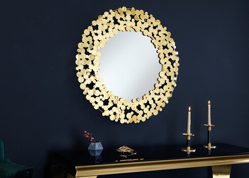 Seinapeegel COINS kuld, 82x18xH82 cm