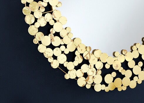 Seinapeegel COINS kuld, 82x18xH82 cm