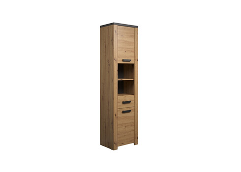 Vannitoakapp FOLLOW tamm / hall, 53x35xH196 cm