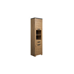 Vannitoakapp FOLLOW tamm / hall, 53x35xH196 cm