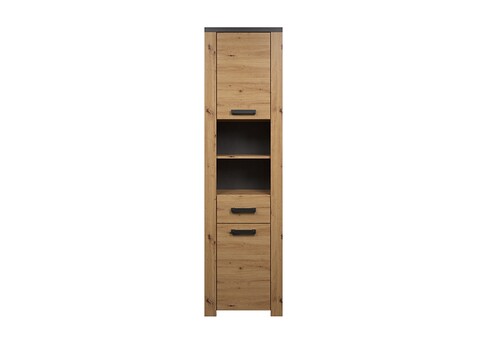 Vannitoakapp FOLLOW tamm / hall, 53x35xH196 cm