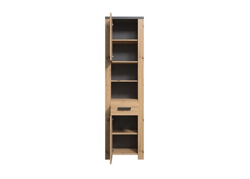 Vannitoakapp FOLLOW tamm / hall, 53x35xH196 cm