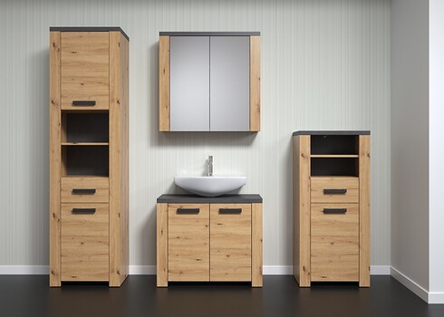 Valamukapp FOLLOW tamm / hall, 79x35xH67 cm