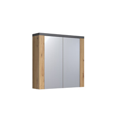 Peegelkapp FOLLOW tamm / hall, 79x20xH78 cm