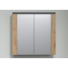 Peegelkapp FOLLOW tamm / hall, 79x20xH78 cm