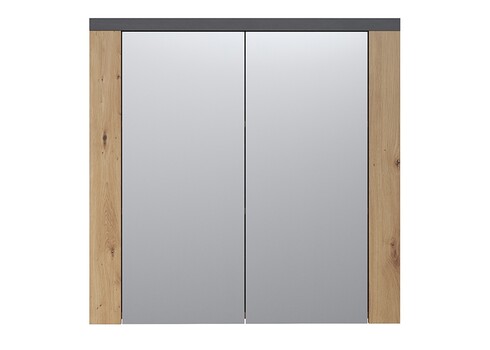 Peegelkapp FOLLOW tamm / hall, 79x20xH78 cm