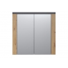 Peegelkapp FOLLOW tamm / hall, 79x20xH78 cm