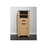 Vannitoakapp FOLLOW tamm / hall, 53x35xH118 cm