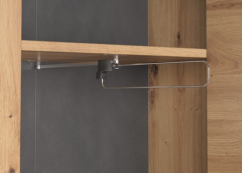 Esikukapp FOLLOW tamm / hall, 62x35xH199 cm