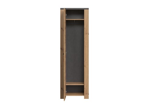 Esikukapp FOLLOW tamm / hall, 62x35xH199 cm