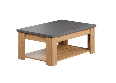 Diivanilaud FOLLOW tamm / hall, 120x67xH46 cm