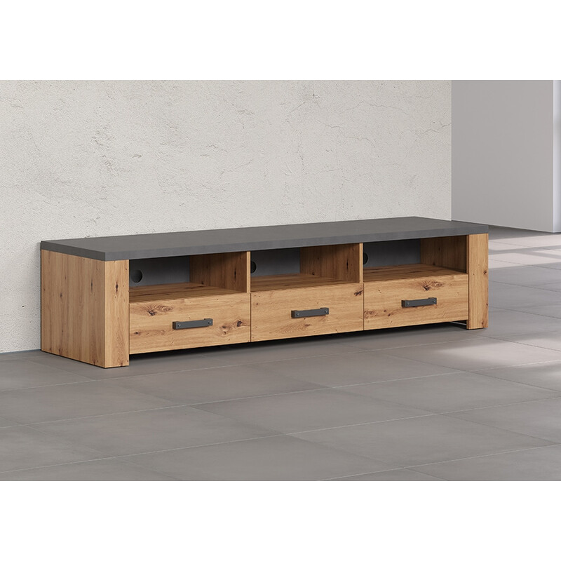 Tv-alus FOLLOW tamm / hall, 180x50xH43 cm