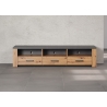 Tv-alus FOLLOW tamm / hall, 180x50xH43 cm