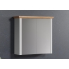 Peegelkapp LANDSIDE helehall / tamm, 78x24xH73 cm
