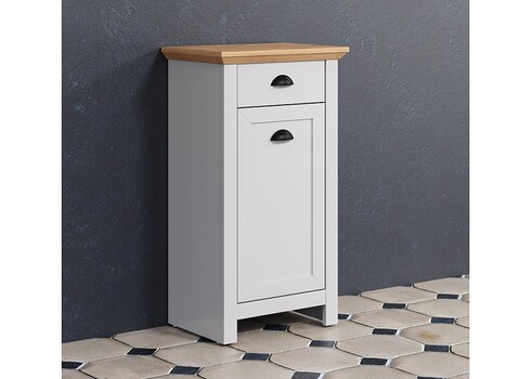 Vannitoakapp LANDSIDE helehall / tamm, 46x33xH84 cm