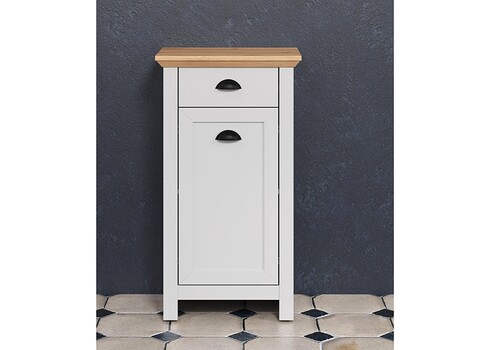 Vannitoakapp LANDSIDE helehall / tamm, 46x33xH84 cm