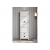 Esikukapp LANDSIDE helehall / tamm, 65x41xH194 cm