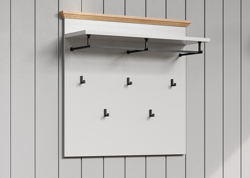 Seinanagi LANDSIDE helehall / tamm, 91x27xH81 cm