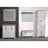 Seinanagi LANDSIDE helehall / tamm, 91x27xH81 cm