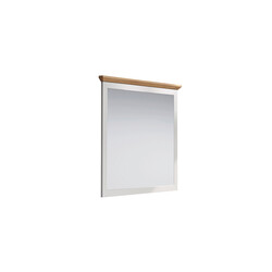 Peegel LANDSIDE helehall / tamm, 91x4xH82 cm