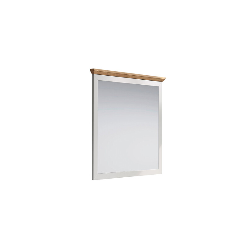 Peegel LANDSIDE helehall / tamm, 91x4xH82 cm