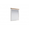 Peegel LANDSIDE helehall / tamm, 91x4xH82 cm