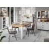 Vitriinkapp LANDSIDE helehall / tamm, 97x41xH130 cm