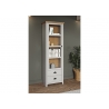 Vitriinkapp LANDSIDE helehall / tamm, 65x41xH201 cm