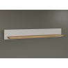 Seinariiul LANDSIDE helehall / tamm, 153x22xH22 cm
