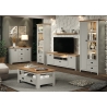Seinariiul LANDSIDE helehall / tamm, 153x22xH22 cm