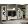 Seinariiul LANDSIDE helehall / tamm, 153x22xH22 cm