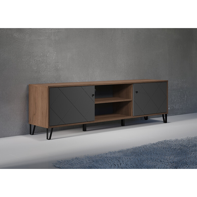 Tv-alus MONTEZ tamm / hall, 183x40xH56 cm