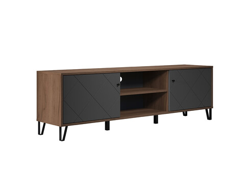 Tv-alus MONTEZ tamm / hall, 183x40xH56 cm
